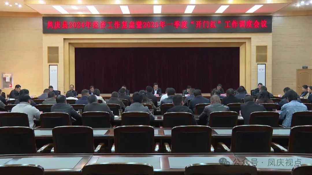 凤庆县召开2024年经济工作复盘暨2025年一季度“开门红”工作调度会议