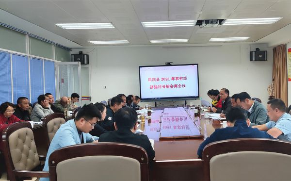 县农业农村局召开2021年农村经济运行分析会商会议