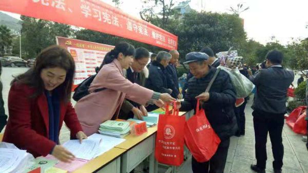 凤庆县地震局参加“国家宪法日宣传活动”