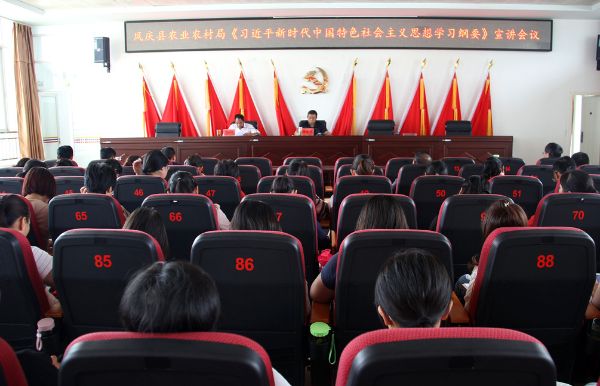 县农业农村局组织学习市委四届五次全会精神