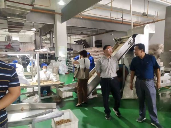 临沧市商务局阮副局长一行到凤庆县工投公司调研