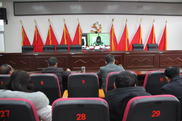 我县组织收看全国试行食用农产品合格证制度工作部署视频会议