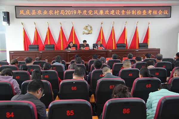 县委第四检查考核组到县农业农村局检查考核2019年度党风廉政建设责任制工作